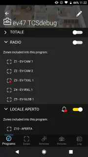 Tecnoalarm Evolution screenshot 2