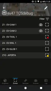 Tecnoalarm Evolution screenshot 3