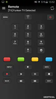 Telecomando per Telefunken TV screenshot 2