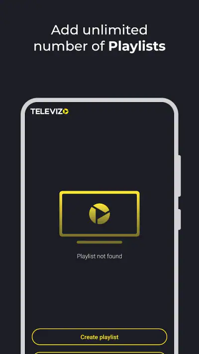 Televizo - IPTV player screenshot 1