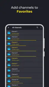 Televizo - IPTV player screenshot 2