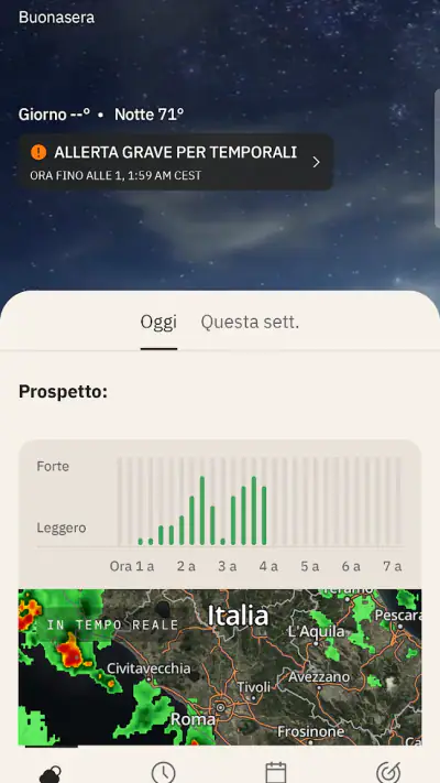 The Weather Channel screenshot 1