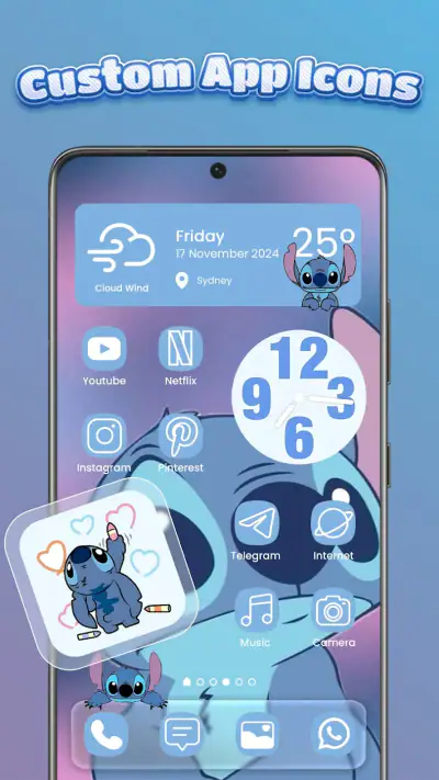 Themebox - App icons, Widgets screenshot 1