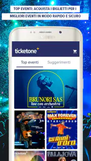 TicketOne: Biglietti eventi screenshot 1