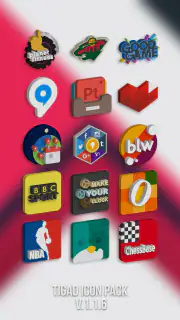 Tigad Pro Icon Pack screenshot 6