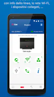 TIM Modem screenshot 2