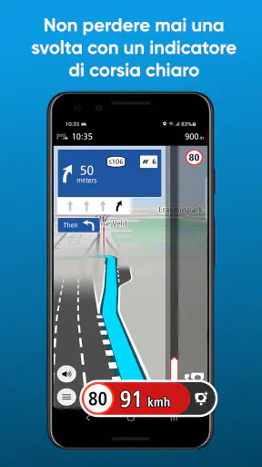 TomTom GO Expert: Camion gps screenshot