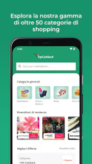 TopCashback Cashback & Offerte screenshot 3
