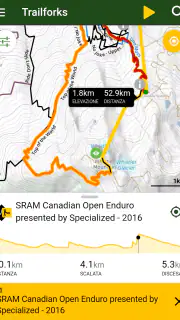 Trailforks screenshot 4