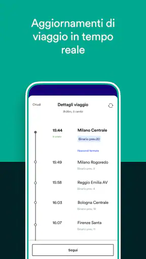 Trainline: trova il tuo treno screenshot
