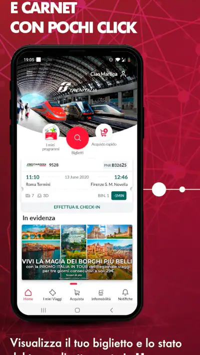 Trenitalia, orari, biglietti screenshot 1