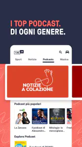 TuneIn Radio: sport e musica screenshot 3