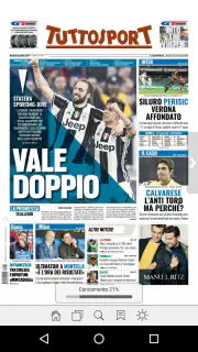 Tuttosport HD screenshot 2