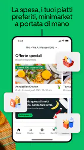 Uber Eats: Consegna di cibo screenshot 2