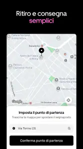 Uber - Viaggia in Italia screenshot 5
