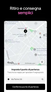 Uber - Viaggia in Italia screenshot 5