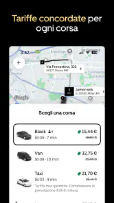 Uber - Viaggia in Italia screenshot 8