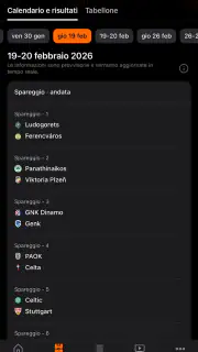 UEFA Europa League Ufficiale screenshot 2