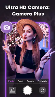 Ultra HD Camera: Camera Plus screenshot 1