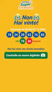 Verifica Qrcode Superenalotto screenshot 4