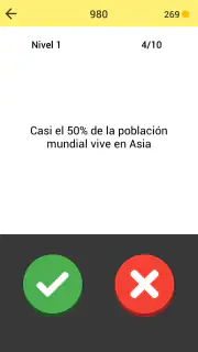 Vero o falso il gioco screenshot 6