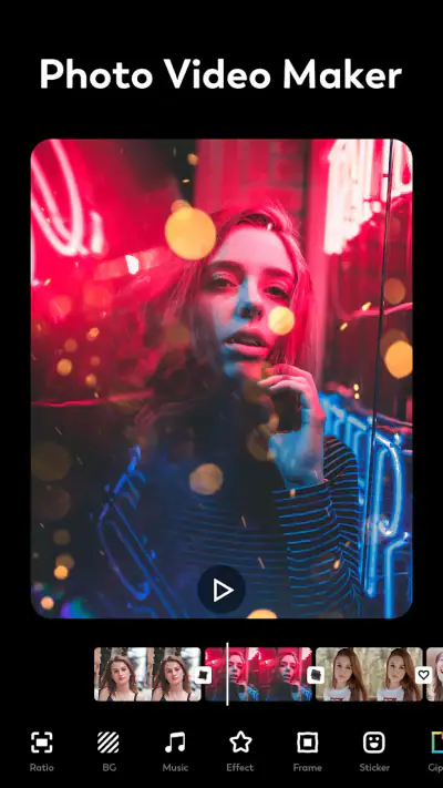 Video Maker con Foto Musica screenshot 1