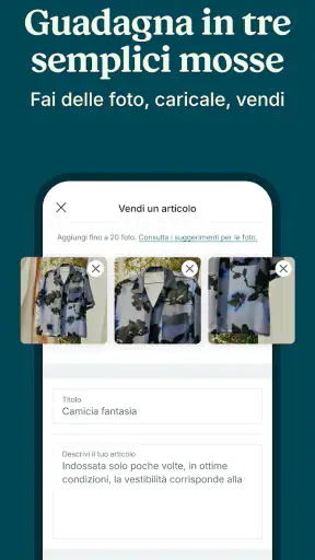 Vinted: acquista e vendi screenshot