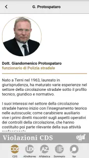 Violazioni CDS screenshot 2