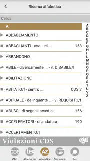 Violazioni CDS screenshot 6