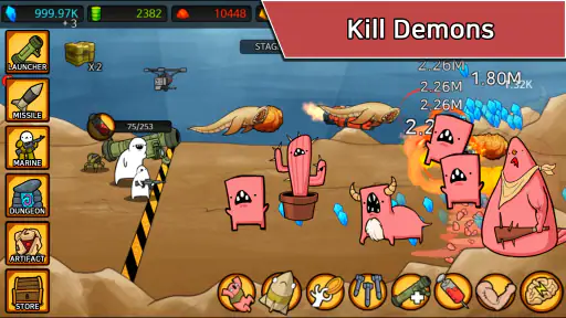 [VIP] Missile Dude RPG : idle screenshot 3