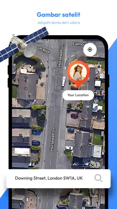 Vista Satellite－Mappe－Radar screenshot 1