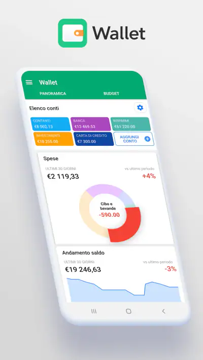 Wallet - gestione spese screenshot 1