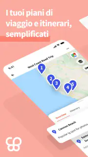 Wanderlog Viaggia Itinerario screenshot 1