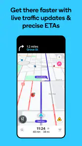Waze GPS e traffico live screenshot 1