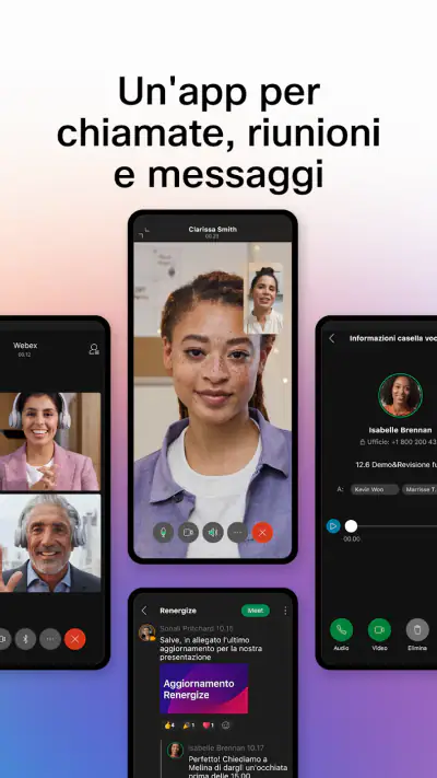 Webex screenshot 1