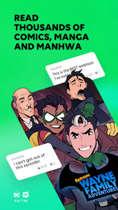 WEBTOON: Manga, Comics, Manhwa screenshot 1