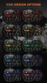 WFP 125 Digital watch face screenshot 2