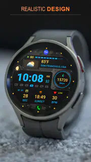 WFP 125 Digital watch face screenshot 5
