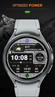 WFP 125 Digital watch face screenshot 6