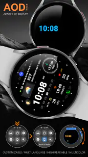 WFP 125 Digital watch face screenshot 8