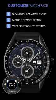 WFP 308 Business watch face screenshot 4