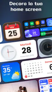 Widget e Temi: iWidgets screenshot 2