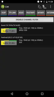 Wifi Analyzer Pro screenshot 7