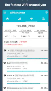 WiFi Analyzer Pro - WiFi Test screenshot 4