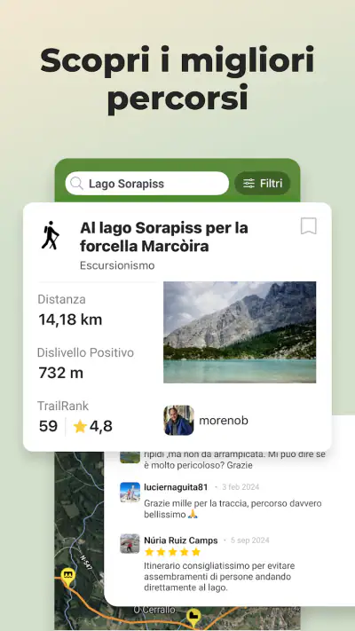Wikiloc - Percorsi nel Mondo screenshot 1