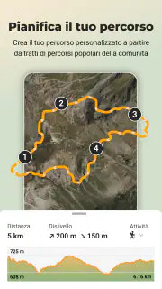 Wikiloc - Percorsi nel Mondo screenshot 3