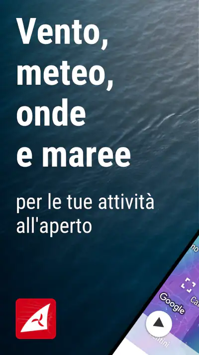 Windfinder: Vento e Meteo screenshot 1