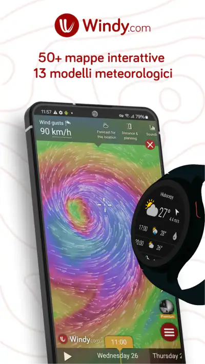 Windy.com - Previsioni meteo screenshot 1