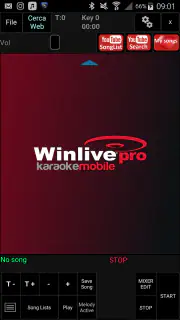Winlive Pro Karaoke Mobile 2.0 screenshot 2