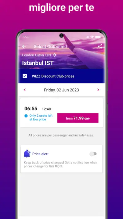 Wizz Air – Prenota Voli screenshot 1
